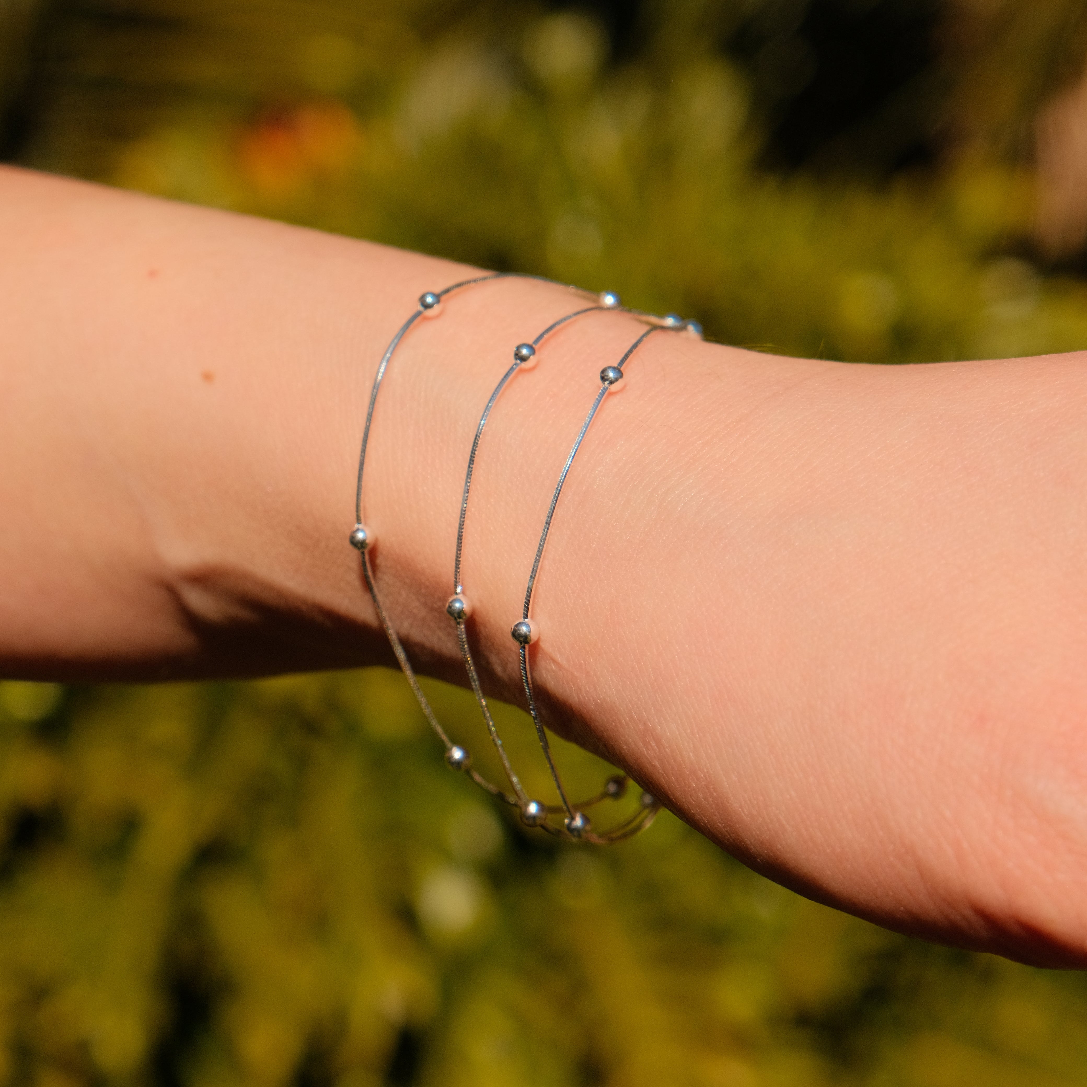 Orbit Loop - 925 Sterling Silver Bracelet | sterling silver