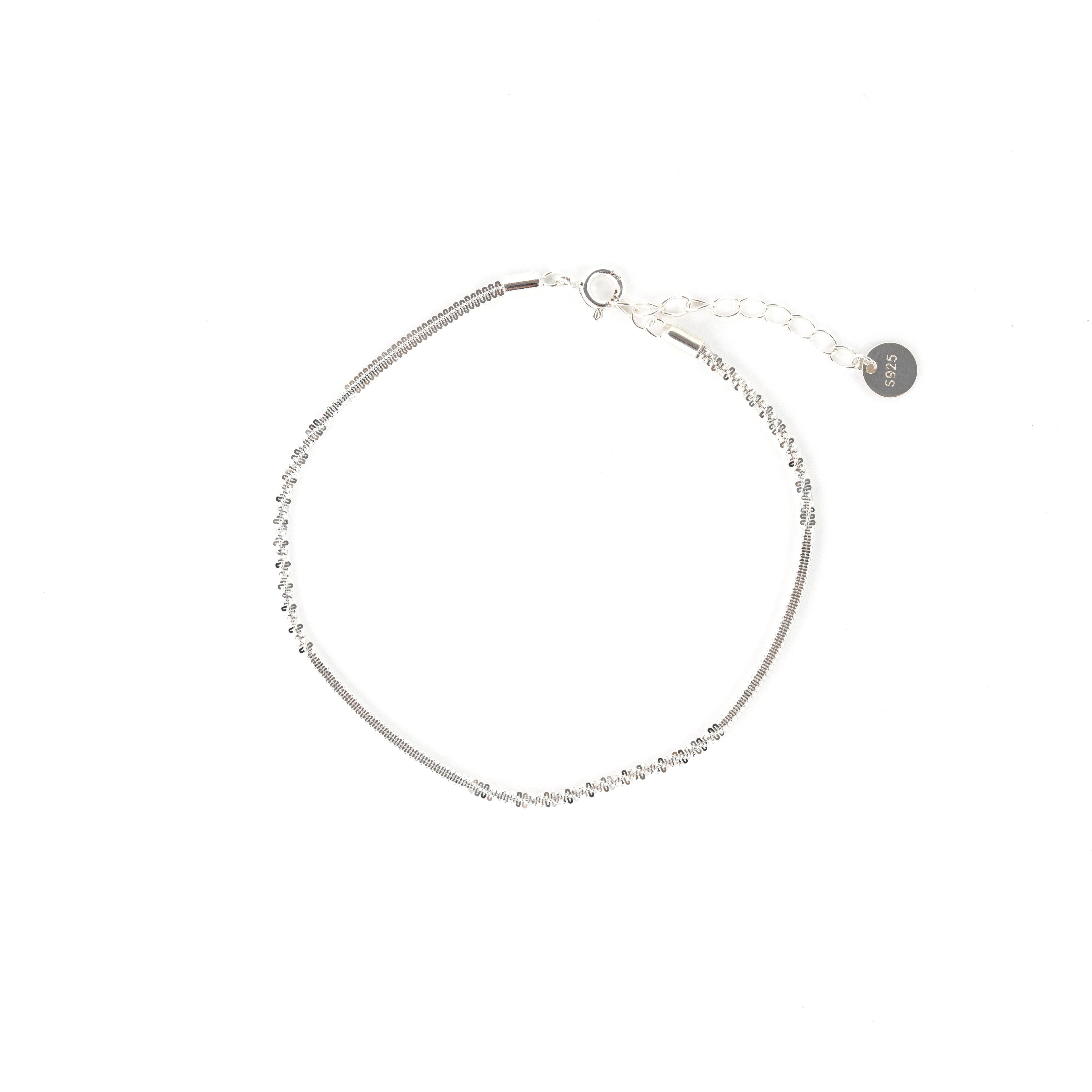 Twist & Tell - Sterling Silver Chain Bracelet