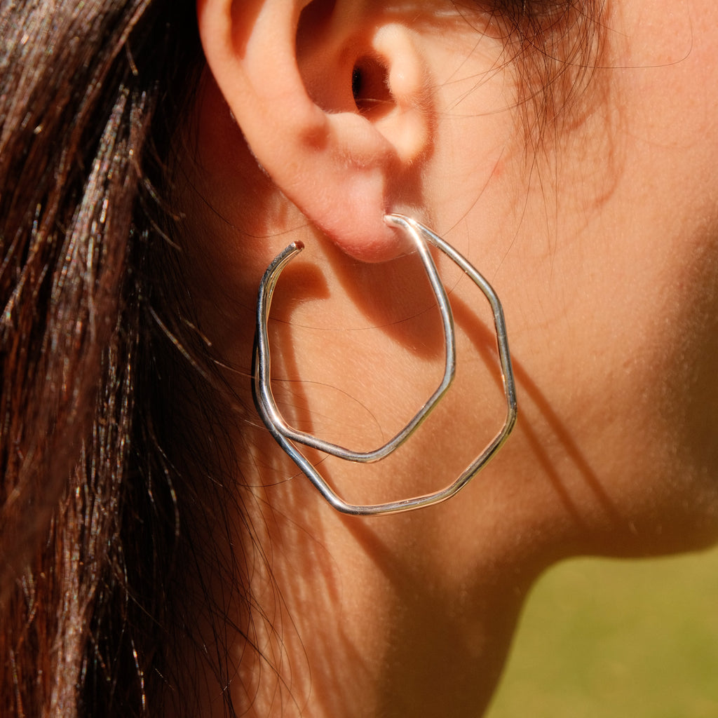 Sculpt It - Statement Geometric Earrings