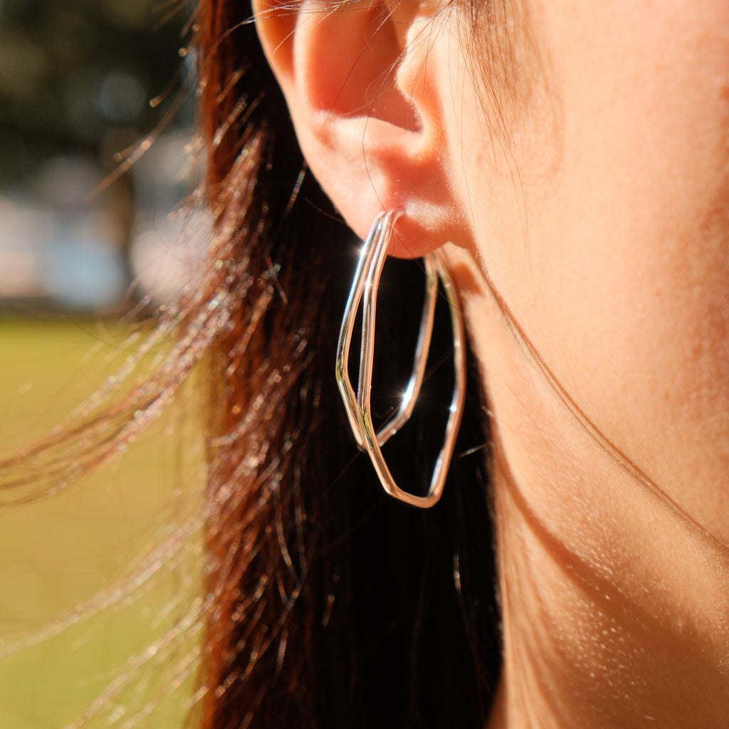 Sculpt It - Statement Geometric Earrings