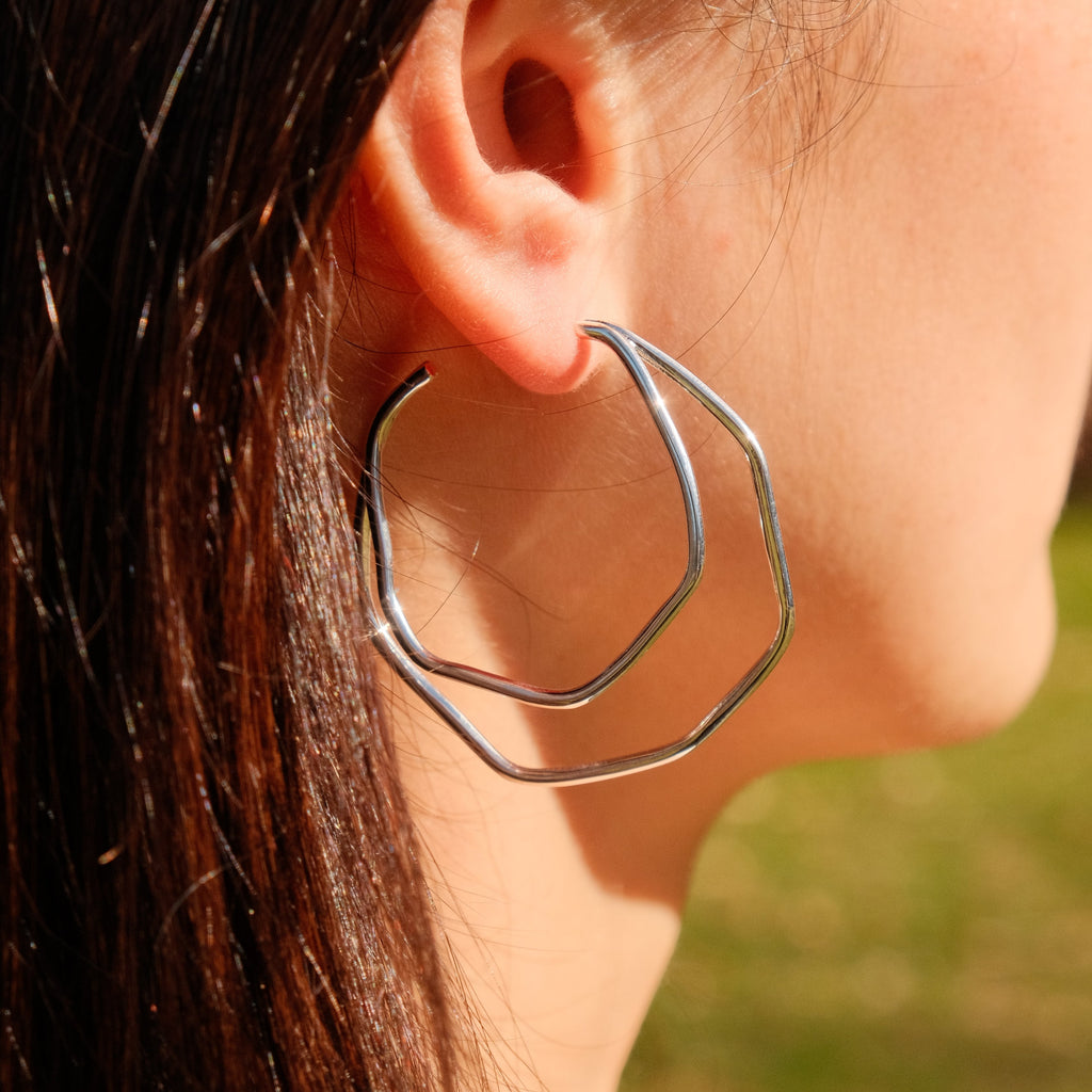 Sculpt It - Statement Geometric Earrings