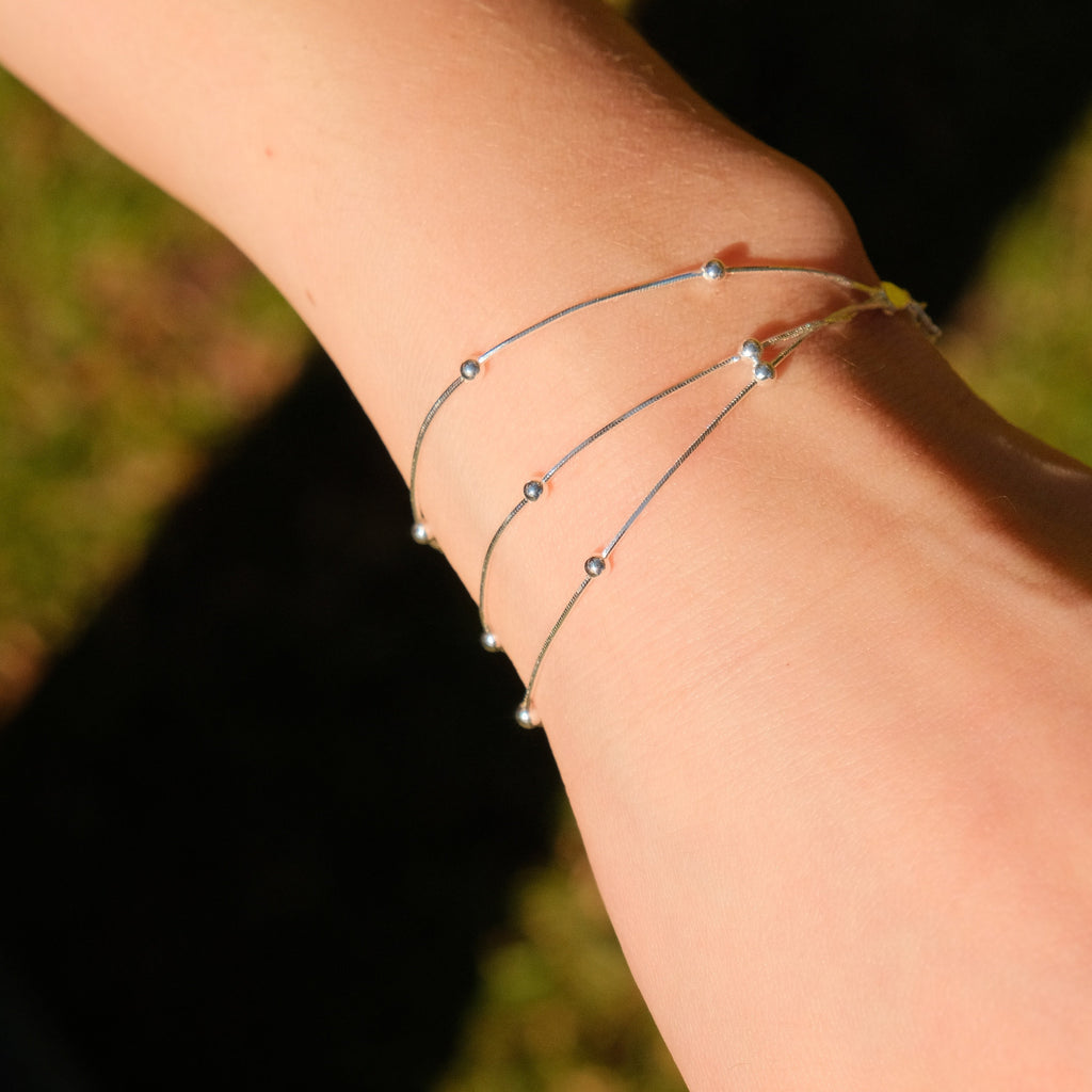 Orbit Loop - 925 Sterling Silver Bracelet