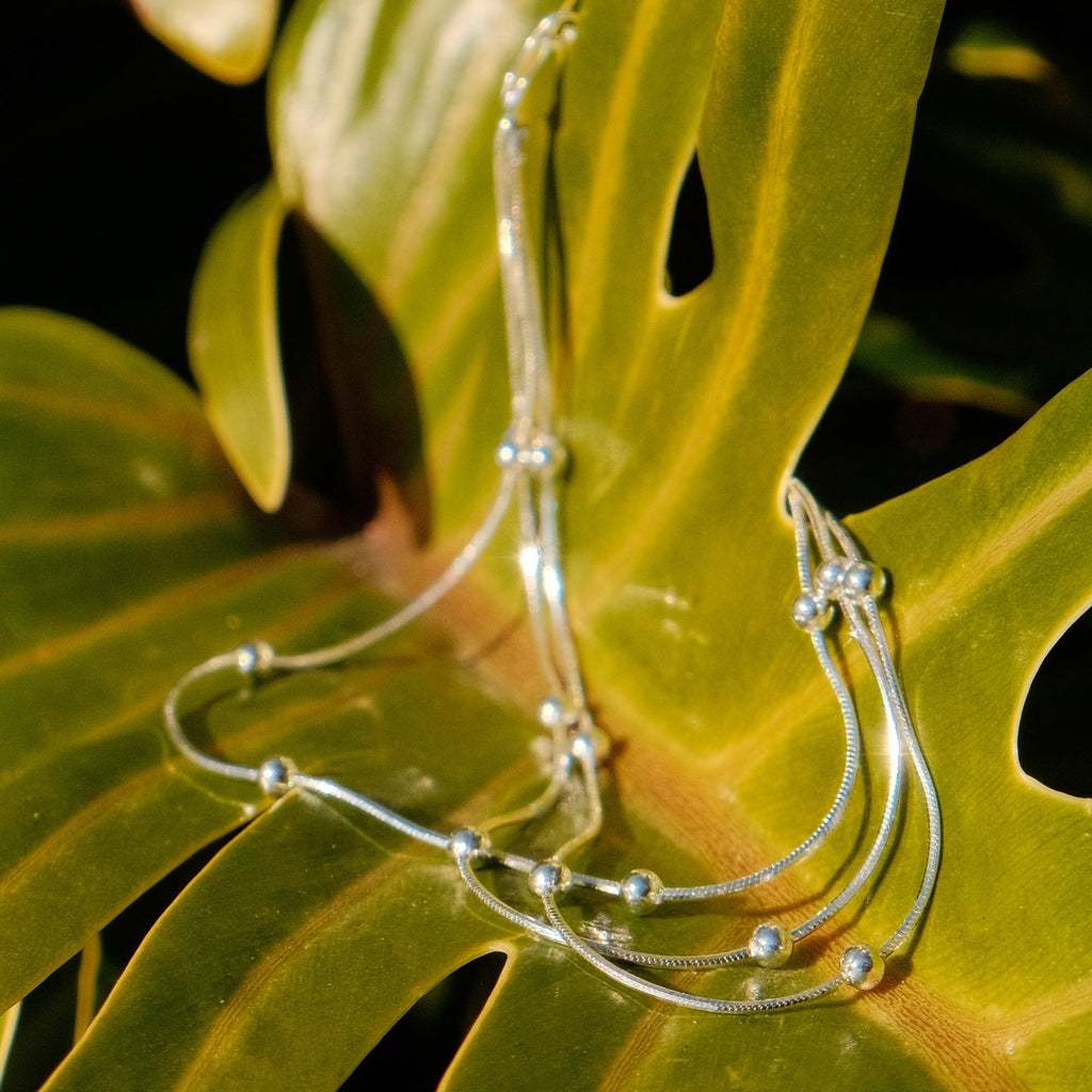 Orbit Loop - 925 Sterling Silver Bracelet