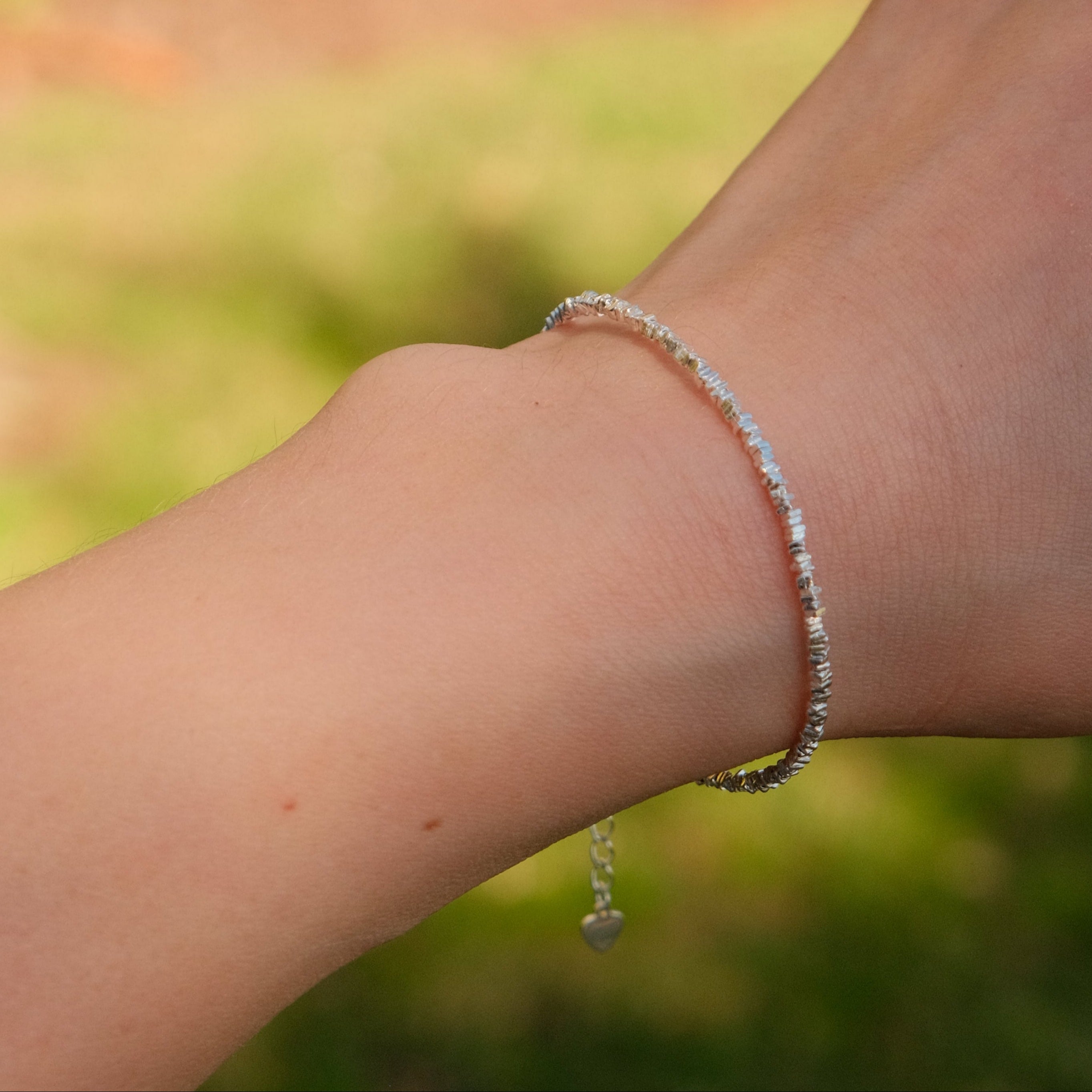 Silver Lining Club - Chunky Silver Statement Bracelet