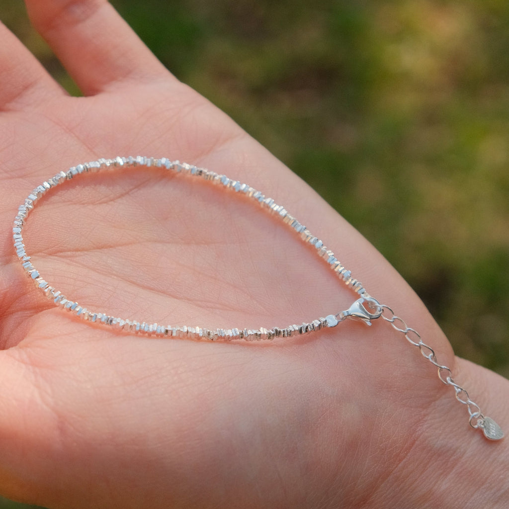 Silver Lining Club - Chunky Silver Statement Bracelet